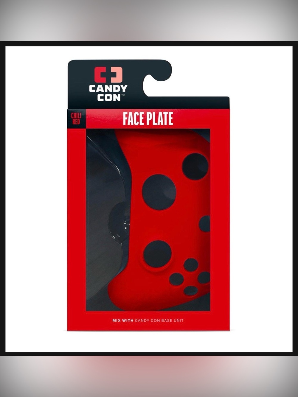 Candy Con Gaming Controller Face Plate Chili Red Brand New